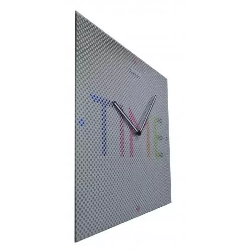 Zegar NeXtime 8165 Mistery - Time, 43x43 cm, ścienny, metalowy