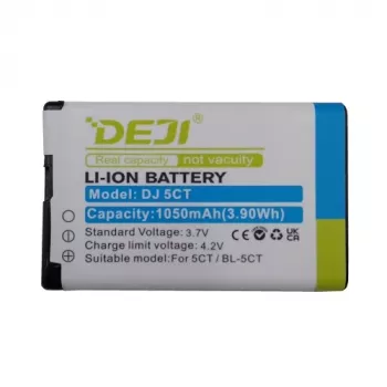 Bateria extra digital BL-5CT do Nokia C3 C5 C6 5310 3720 3,7 V 1020 mAh
