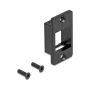 Ramka snap-in DELOCK 67336 — cynk, czarna, 19,1 × 35,5 × 9,8 mm