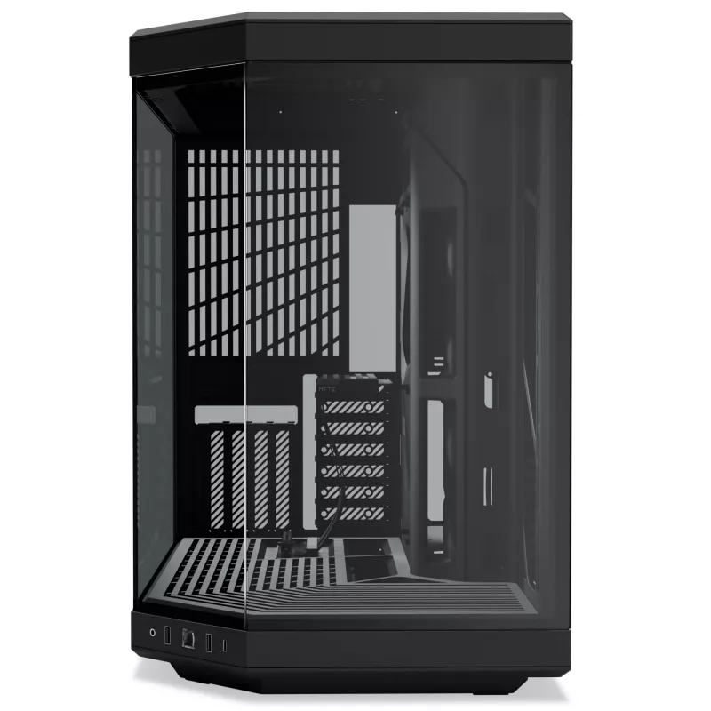 HYTE Y70 Obudowa Midi Tower PC Czarna ATX EATX ITX Micro ATX 18 cm 42,2 cm