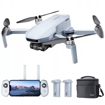 Dron CANYON ATOM SE Fly More Combo z kamerą 4K i EIS, stacja ładująca w zestawie