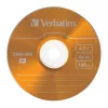 VERBATIM 43297 Verbatim DVD+RW cienki jewel case 5 4.7GB 4x Kolorowa
