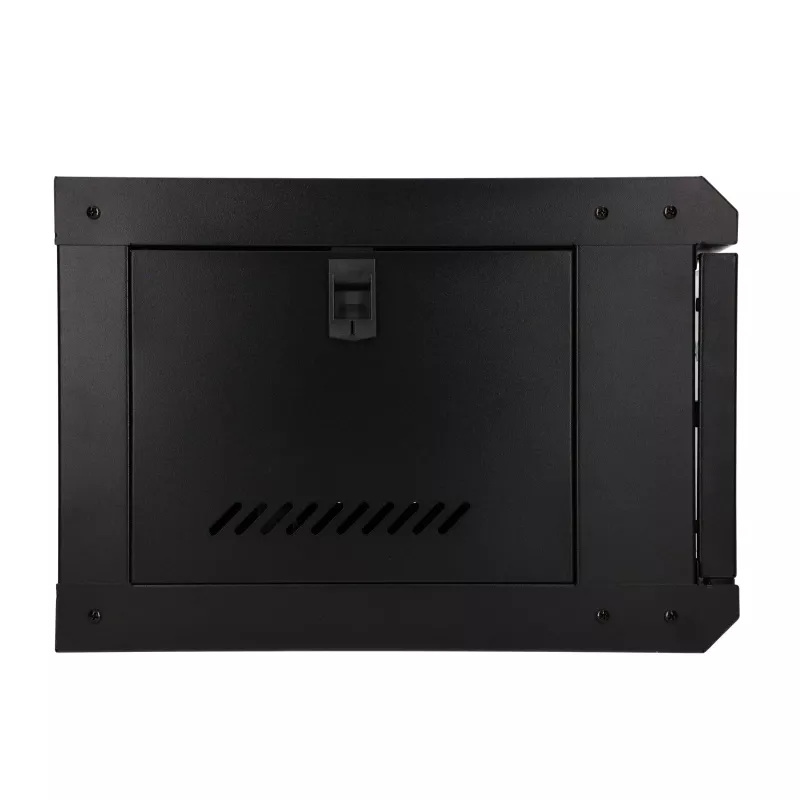 EXTRALINK LITE 4U 530X400 SZAFKA RACK NA ŚCIANĘ CZARNA Z PÓŁKĄ