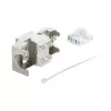 Moduł Keystone RJ45 Cat.6A bez użycia narzędzi, DELOCK 90990, niebieski