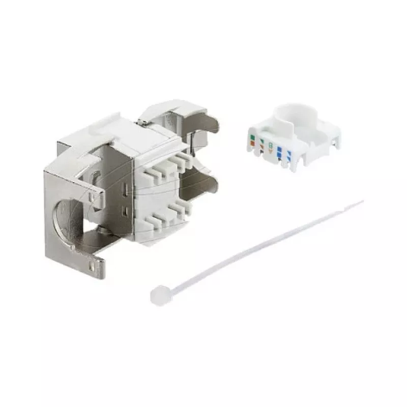 Moduł Keystone RJ45 Cat.6A bez użycia narzędzi, DELOCK 90990, niebieski