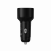 Ładowarka samochodowa CANYON OnDrive 60 PD 60W 2xUSB-C — moc 60W, 2 porty USB-C, czarna