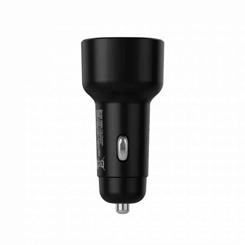 Ładowarka samochodowa CANYON OnDrive 60 PD 60W 2xUSB-C — moc 60W, 2 porty USB-C, czarna