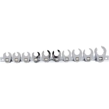 KS TOOLS 3/8 12-kant-Einsteck-Open-End Spanner-Set, 10-częściowy 10-22mm (913.3900)