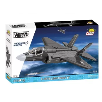F-35B Lightning II Klocki Konstrukcyjne - 614 elementów