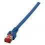 EFB-Elektronik RJ45 kabel krosowy Cat.6 S/FTP LSZH Niebieski 0,15m Manufacturer: EFB Elektronik (K5513.0,15)