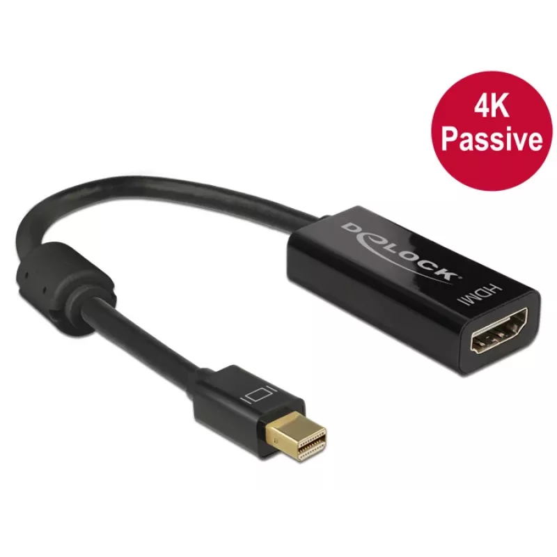 Adapter kabla wideo DeLOCK 62613 Mini DisplayPort na HDMI