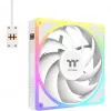 Zestaw wentylatorów chłodzących THERMALTAKE TOUGHFAN EX 140 ARGB Sync biały — 140 mm, 3 szt.