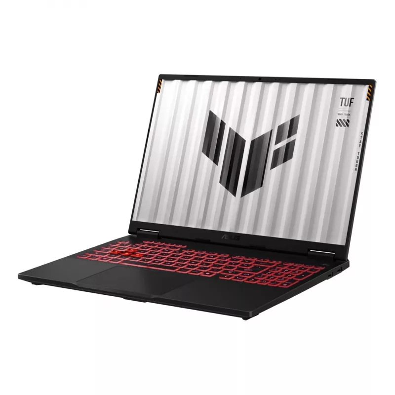 Laptop ASUS TUF Gaming A16 FA608 16 cali — AMD Ryzen 7 260 (8c/16t, do 5,1 GHz), 16 GB DDR5, 512 GB SSD PCIe 4.0, NVIDIA GeForce RTX 5070 8 GB