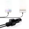Ładowarka samochodowa CC-T8 ultra-szybka 2xUSB 3.0 6A 36W + kabel micro USB 1m