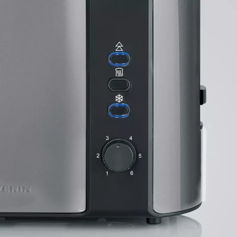 Toster Severin AT 9573 2 kromki 800 W antracytowo-czarny
