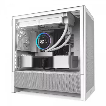 Obudowa PC NZXT H9 H3 Flow Midi Tower Biała