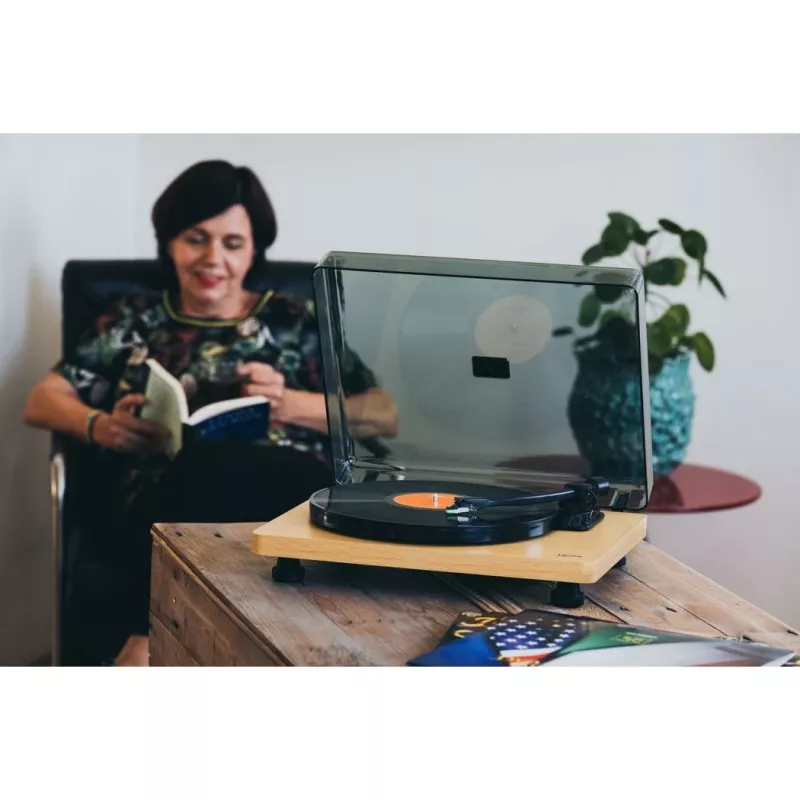 Gramofon z napędem paskowym Lenco L-30