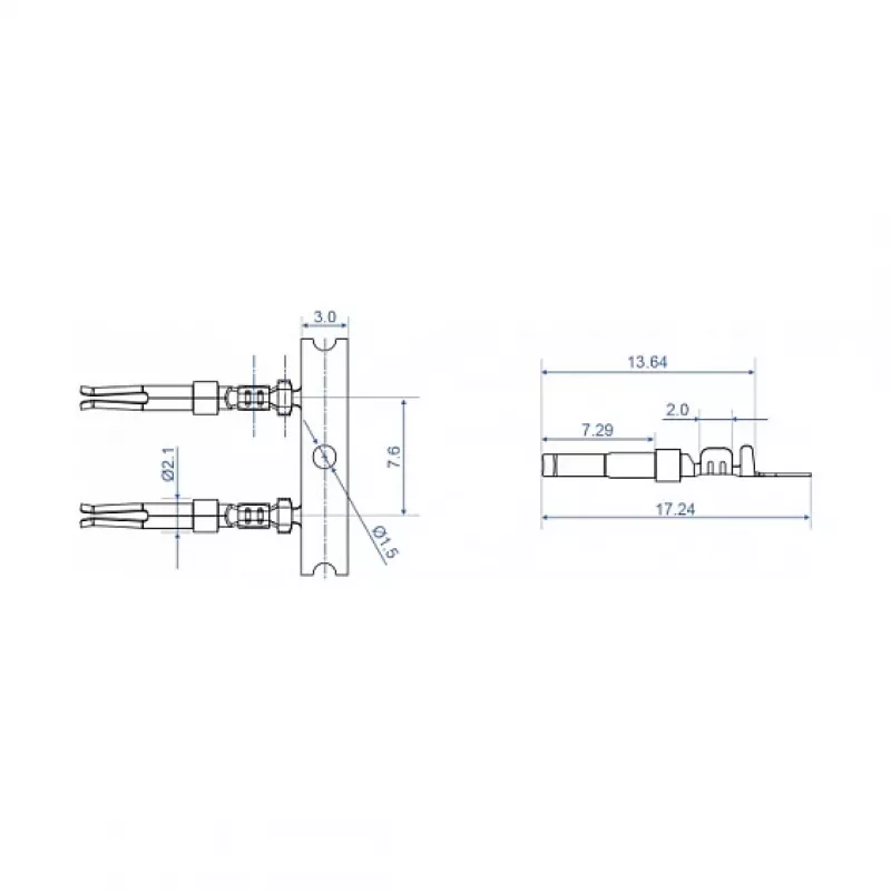 Styki zaciskowe D-Sub DeLOCK 66727