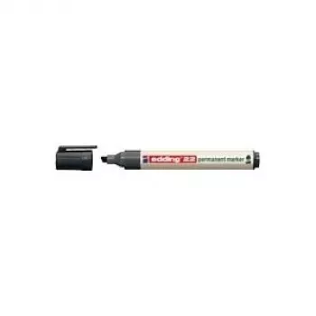 Marker permanentny Edding 22 EcoLine Chisel tip Czarny