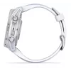 Garmin Fenix 8 3,3 cm (1,3 cala) AMOLED 43 mm Cyfrowy 416 x 416 pikseli Ekran dotykowy Srebrny Wi-Fi GPS (satelitarny)