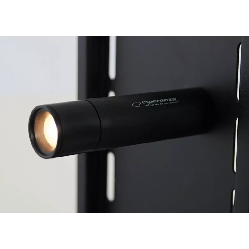 Esperanza ELD118K Lampa biurkowa LED 3w1 Czarna