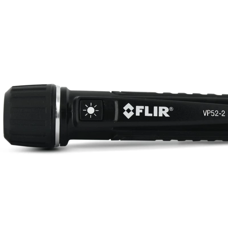 FLIR VP52-2 bezkontaktowy tester napięcia CAT IV 1000 V LED, wibracje, akustyczny Kieszonkowy Czarny