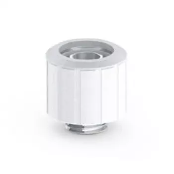 BitsPower złączka prosta z gwintem G1/4 cala męskim do rurki 16/10 mm, Arctic biały