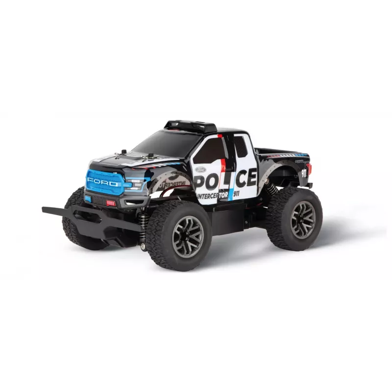 Samochód zdalnie sterowany CARRERA Ford F-150 Raptor Police 2,4 GHz RC model