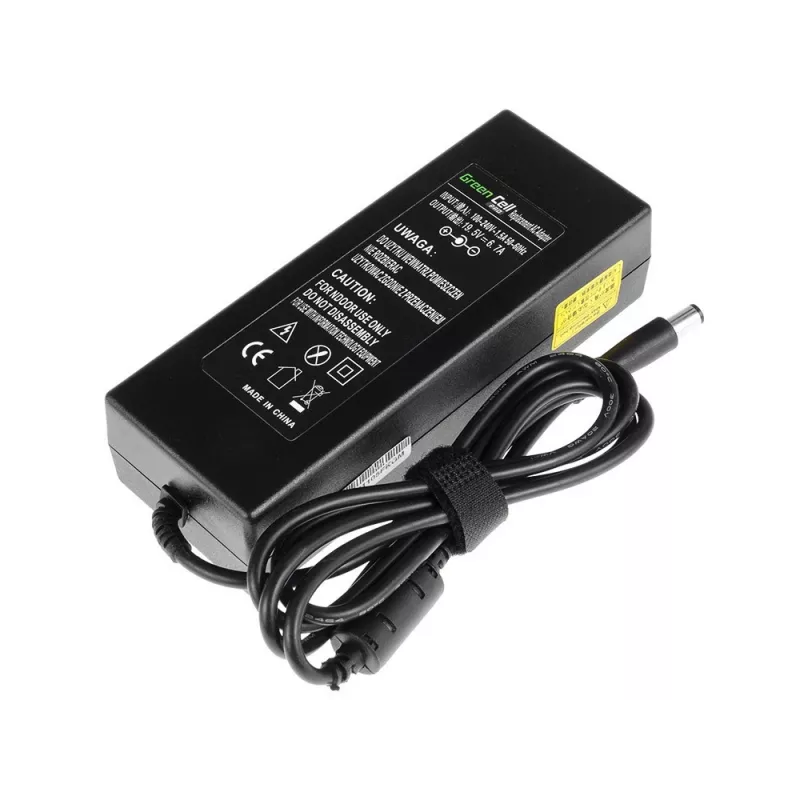 Zasilacz zielony Cell AD35P 130 W AC/DC 19,5 V 6,7 A do laptopów, do użytku wewnętrznego, czarny