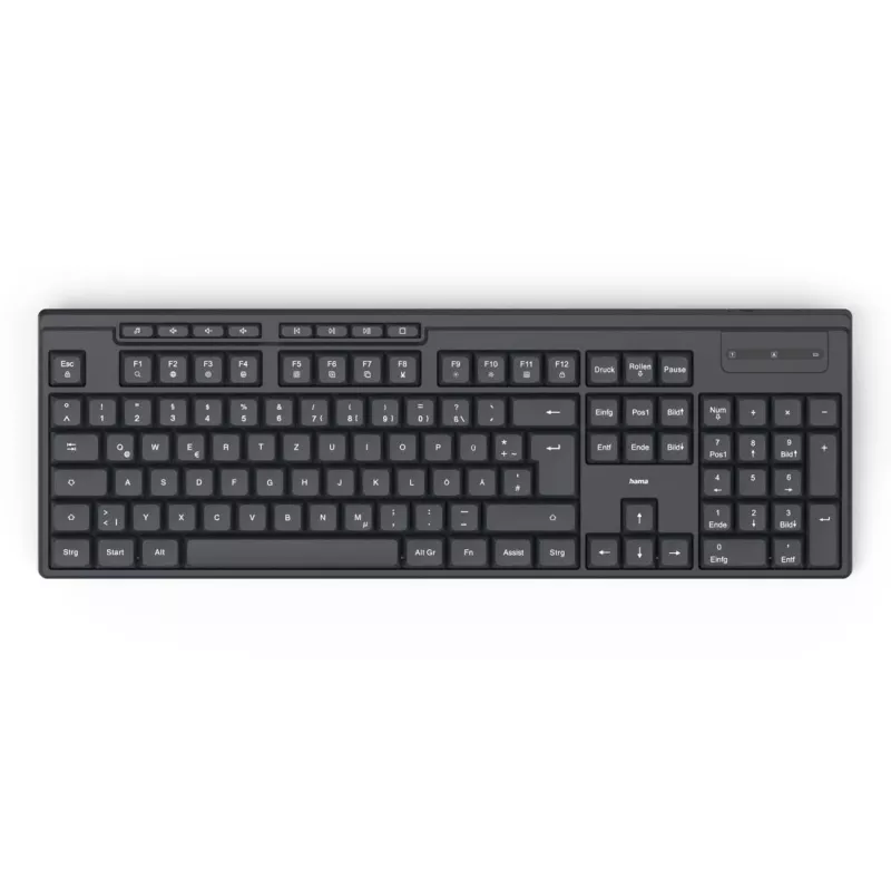 Zestaw klawiatura i mysz WKM-200 czarny