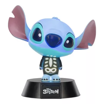 Lampka stołowa Paladone Stitch Skeleton Icon Light – nocna lampka z postaciami