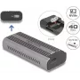 Obudowa SSD DeLOCK 42029 USB Type-C 40 Gb/s dla M.2 NVMe PCIe