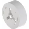 Puszka przyłączeniowa Hikvision DS-1280ZJ-PT3 — biała, uniwersalny montaż, Ø12 cm, wys. 40,5 mm, maks. obciążenie 2 kg