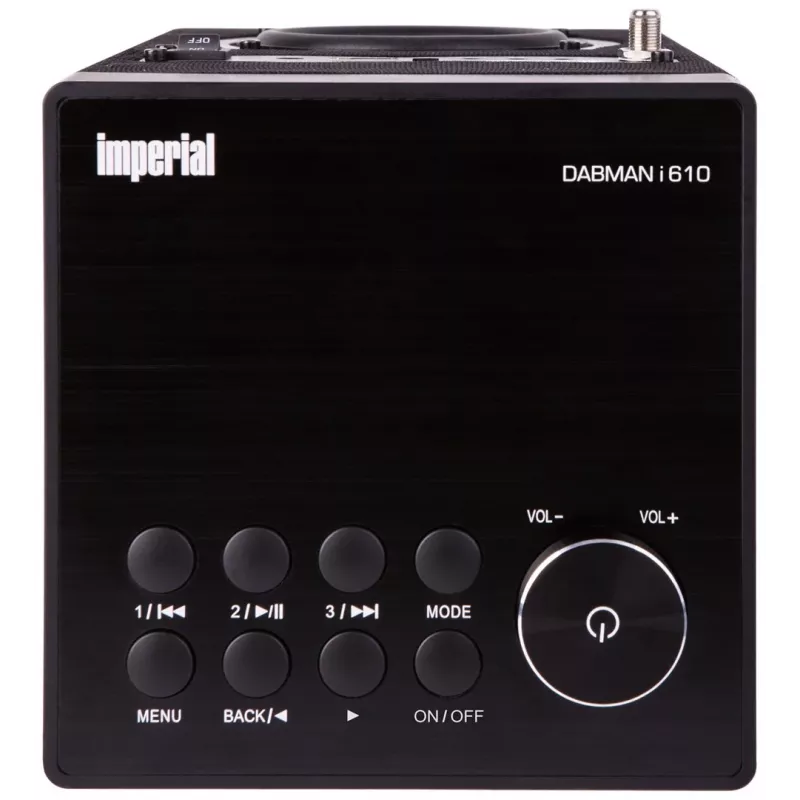 Imperial DABMAN i610 Czarny radio DAB