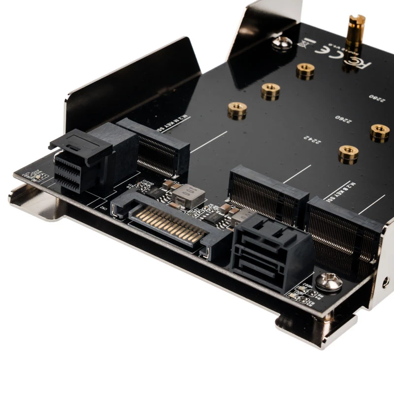 Obudowa HDD/SSD SilverStone SST-SDP12 — wewnętrzny uchwyt montażowy dla dysków 3,5 cala/2,5 cala
