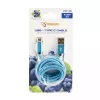 Przewód Sbox USB->Type C M/M 1,5m CTYPE-1.5BL Niebieski