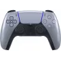 Bezprzewodowy gamepad Sony DualSense do PlayStation 5 — wbudowany akumulator Li-Ion, żyroskop, wibracje dotykowe, głośnik, gniazdo 3,5 mm, srebrny