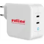 ROTRONIC-SECOMP Roline - Zasilacz - 100 W - 5 A - PD 3.0, QC 3.0 - 2 porty wyjściowe (USB-C)