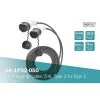Kabel do ładowania EV Digitus 5 m typ 2 na typ 2 32 A 240 V