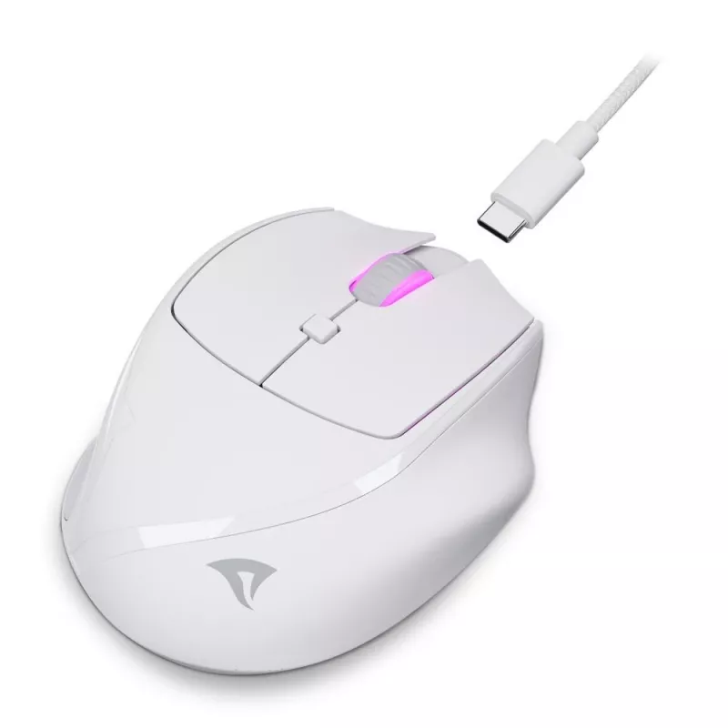 Sharkoon OfficePal M25W bezprzewodowa mysz biurowa, praworęczna, 4000 DPI