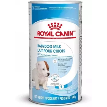 Mleko w proszku dla szczeniąt Royal Canin Babydog Milk 400 g — smak drobiowy, 33% białka, 39% tłuszczu, witaminy i minerały