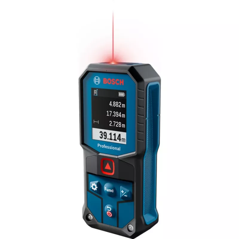 Laserowy dalmierz GLM 40-31 Professional (Niebieski/czarny, Zasięg 50 m, czerwona linia lasera)
