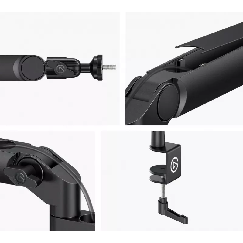 Elgato Wave Mic Arm Low Profile — regulowane ramię niskoprofilowe do mikrofonu do studia i streamingu