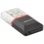 Czytnik kart Esperanza EA134K Czarny, Srebrny, Przezroczysty USB 2.0