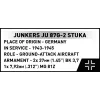 Zestaw konstrukcyjny Cobi Blocks Junkers JU 87G-2 Stuka 571 szt. model do składania