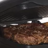 Grill elektryczny Petra PT4366MBLKVDE czarny z nieprzywierającą powierzchnią i regulacją temperatury