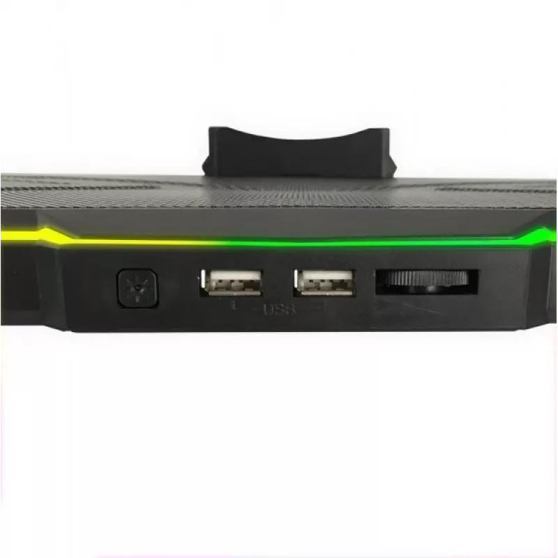 Laptop cooling pad ESPERANZA EGC110 for 17 inch (43.2 cm), 1 fan 18 cm, 800 RPM, 63 CFM, USB 2.0, Czarny