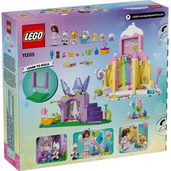 Zabawka konstrukcyjna LEGO Icing Mountain and Kitten Garden zestaw 11205 — 263 elementy, 3 minifigurki, wiek 4+