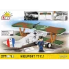 Klocki konstrukcyjne Cobi Blocks Nieuport 17 C.1 277 szt. — Zestaw modelu samolotu, Kolekcjonerski zestaw klocków