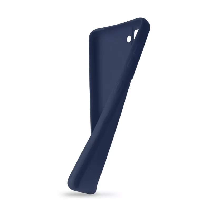 Tylna obudowa do telefonu FIXED dla Samsung Galaxy A17 4G/5G — gumowa niebieska, ochronny tylny case